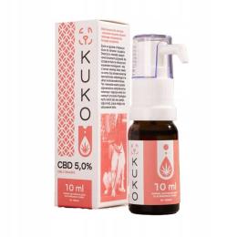 Yango Olejek Cbd 5% dla średnich psów -10ml olej z łososia