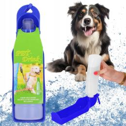 Turystyczna Butelka Bidon Na Wodę Dla Psa I Kota Podróżna Poidło Poidełko