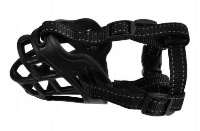 Duży Kaganiec fizjologiczny gumowy miękki mocny dla psa psów XL