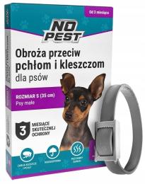Obroża Na Kleszcze I Pchły Dla Psa Dla Psów 35CM Rozmiar Xs/s No Pest