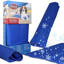 Mata Chłodząca Psa Kota Żelowa 65x50 cm Legowisko Wodoodporne Zimny Okład