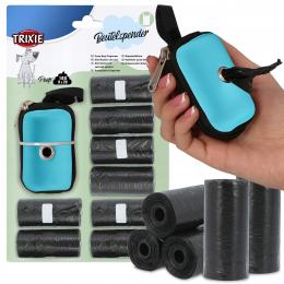 Pojemnik na Woreczki Psie Odchody Dozownik 180x Worki Torebki Kupy Psa Etui