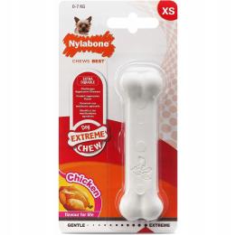 Nylabone Extreme Chew Chicken Bone gryzak dla psa, o smaku kurczaka Xs