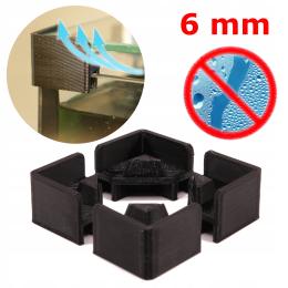 Narożnik do akwarium przeciw parowaniu komplet 6 mm