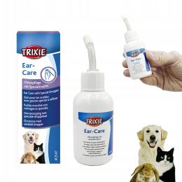 Płyn Krople Do Czyszczenia Pielęgnacji Uszu Psa Kota Gryzoni Trixie 50ml