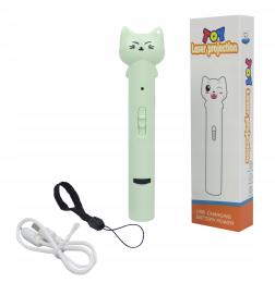 Wskaźnik Laserowy Laser Kot Zabawka Dla Kota 3w1