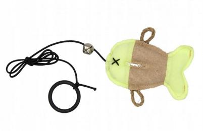 Świecąca Rybka z Sznurkiem Idealna Zabawka Rozświetli Zabawy Twojego Kota