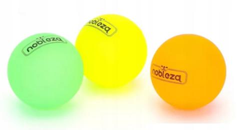 Świecąca Zabawka winylowa piłka Led dla psa – 3 kolory, rozmiar S