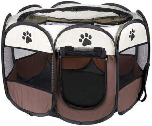 Składany Kojec Materiałowy Na Zamek Klatka Dla Psa Kota Legowisko L