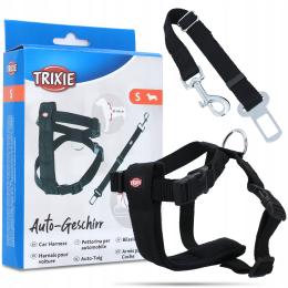 Szelki Samochodowe Psa 30-60 cm Regulowane Pasy Bezpieczeństwa Samochodu S
