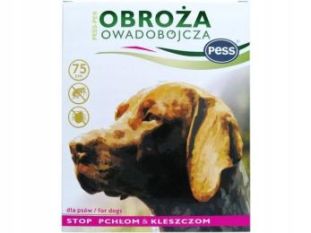 Obroża Owadobójcza Pess stop pchłom kleszczom pies