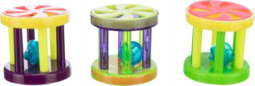 Trixie rolka z dzwonkiem zabawka dla Kota 4,5cm