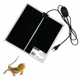 Mata Grzewcza Grzejna Z Regulacją Do Terrarium Roślin Sadzonek 14x15 cm 5W