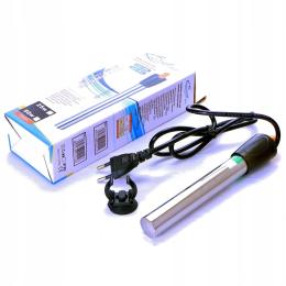 Stalowa Grzałka 50W Z Termostatem – Idealna Do Akwarium 20-50L, Wodoodporna