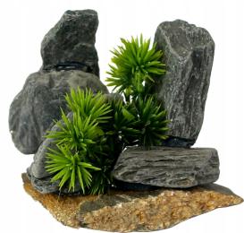 skałka do akwarium naturalny kamień skała ozdoba akwariowa rozmiar L