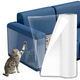 Folia Ochronna Na Ścianę Drzwi Meble Drapak Psa Kota Naklejka 100X45 XXL