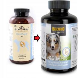 Cani Agil tabletki na Stawy Kośći dla Psów 225 tabletek (520g) Nowa Szata
