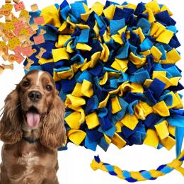 Petstory Zabawka Mata Węchowa dla Psa Kota na Przysmaki szarpak 42cm