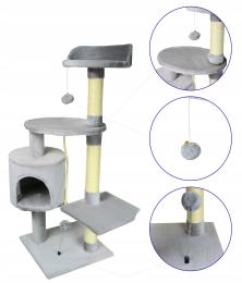 Drapak Dla Kota Legowisko Domek Wieża Zabawki Plus Myszka