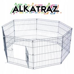 Składany płotek metalowy Alkatraz 8-częściowy: 61x61 cm