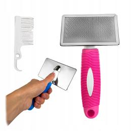 Pudlówka Szczotka dla psa długowłosego Do Kołtunów grzebyk