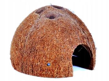 Kokos 1/2 Łupiny Kotnik Kryjówka Grota 1 sztuka