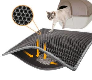 Mata Duża Wycieraczka Pod Kuwetę Dla Kota XXXXL 90X60CM