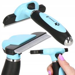 Szczotka Grzebień Do Czesania Usuwania Sierści Dla Kota Psa Samoczyszcząca