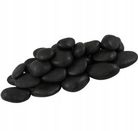 Kamyki Kamienie Dekoracyjne Otoczaki Akwarium Kwietnik 500G Czarne