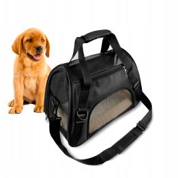 Transporter Dla Psa Torba Dla Zwierząt 43*28*19 CM Na Ramie