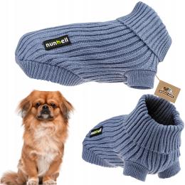 Sweterek dla psa ubranko z warkoczem Mocno rozciągliwy na jesień zimę (s)