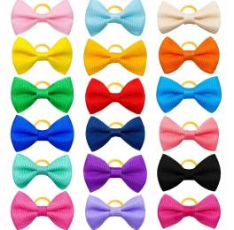 Spinka gumka kokardka dla psa yorka shih tzu maltańczyk jednokolorowe 20 x