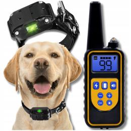 Elektryczna obroża dla psa treningowa 800M pilot dla małego i dużego psa