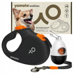 Lekka i Smycz Automatyczna dla Małego Psa Blokada Zwijana Taśma