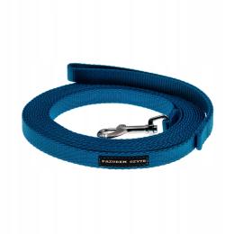 Pazurem Szyte smycz linka treningowa 20mm 2cm 15m turkusowa pp