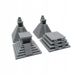 Pakiet Dekoracji Do Formikarium Aztec Budowle Do Terrarium Dla Mrówek