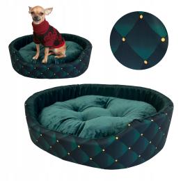 Legowisko kojec posłanie z poduszką Wodoodporne dla psa kota S