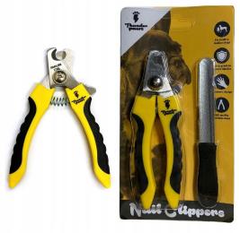 Obcinaczki do pazurków dla małych piesków cążki psie Pilnik w zestawie