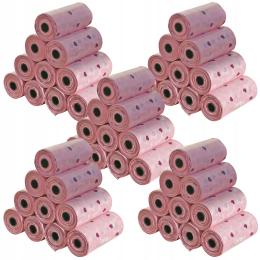 1000 Sztuk Woreczki Na Psie Odchody Worki Na Psie Kupy Duży Zestaw 50 Rolek