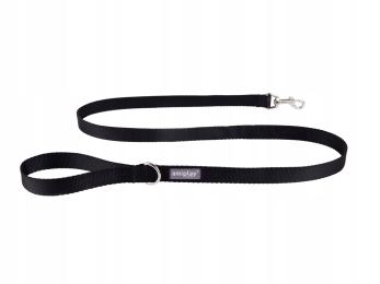 amiplay Smycz klasyczna Popular 150cm S Czarna