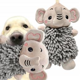 Maskotka Zabawka Dla Psa Pluszowa Miękka Duża Szarpak Pluszak Aporcik XL