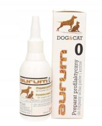 AURUM-0 100ml preparat profilaktyczny do higieny ucha psów i kotów