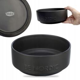 Miska Ceramiczna Antypoślizg Gumowa Podstawa Trixie Be Nordic 1,2L/18CM 1sz