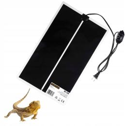 Mata Grzewcza Grzejna Z Regulacją Do Terrarium Roślin Sadzonek 28x65 cm 35W