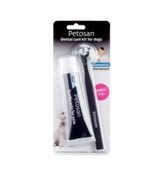 Petosan Zestaw Dental Pasta Szczoteczka Small Dog