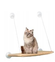 Hamak Łóżko Dla Kota Legowisko Wiszące Na Okno