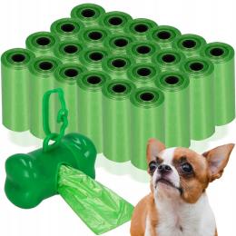 Worki Na Psie Odchody 432SZT Mocne Woreczki Na Kupy Dla Psa 24 Rolek Etui