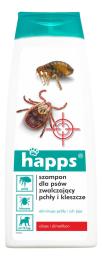 Happs Szampon zwalczający pchły i kleszcze 250 ml