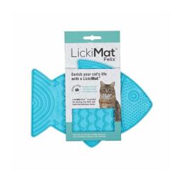 Lickimat Classic Felix mata do lizania dla kota turkusowa