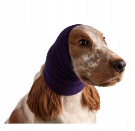 Show Tech Ear Buddy fioletowa opaska do suszenia płochliwych psów, średnia
